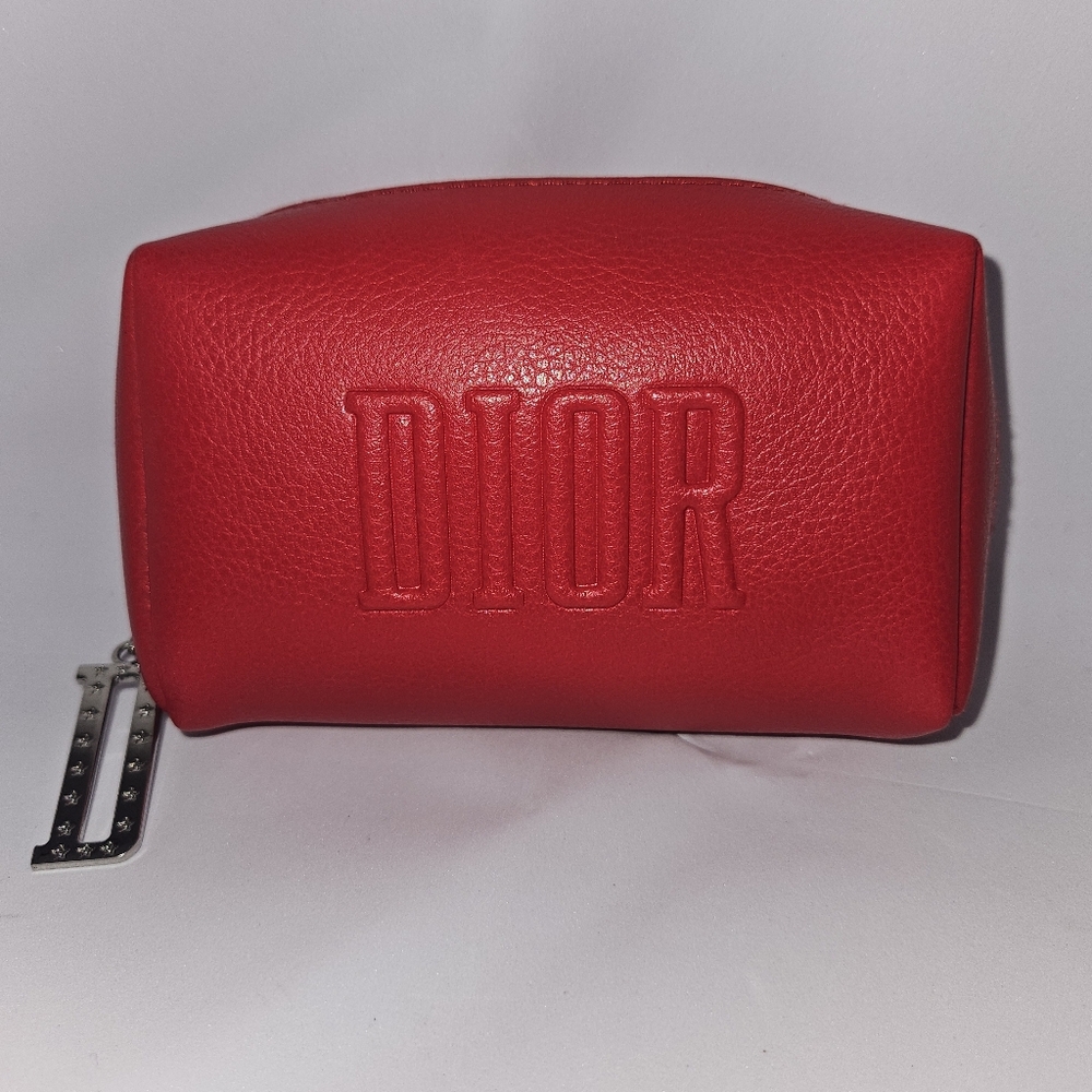 🖤Dior Red Leather Pouch